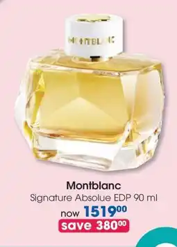 Clicks Montblanc Signature Absolue EDP 90 ml offer