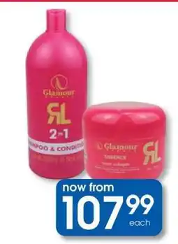 Clicks Glamour RL 2 in 1 Shampoo & Conditioner offer