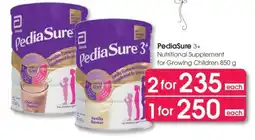 Clicks PediaSure 3+ offer