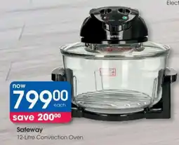 Clicks Safeway 12-Litre Convection Oven offer