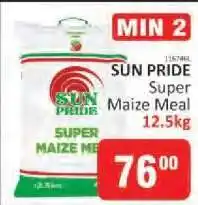 KitKat Cash and Carry SUN PRIDE Super Maize Meal 12.5kg offer