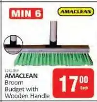 KitKat Cash and Carry AMACLEAN Broom Budget with Wooden Handle offer