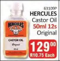 KitKat Cash and Carry Hercules Castor Oil offer