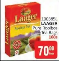 KitKat Cash and Carry LAAGER Pure Rooibos Tea Bags 160s offer