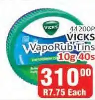 KitKat Cash and Carry VICKS VapoRub Tins offer