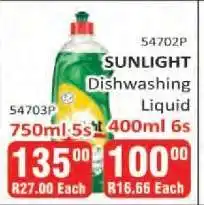 KitKat Cash and Carry Sunlight Dishwashing Liquid offer