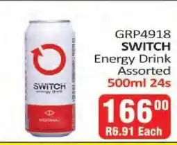 KitKat Cash and Carry SWITCH Energy Drink Assorted offer