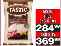 Advance Cash n Carry TASTIC RICE 5KG X 4's offer