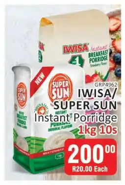 KitKat Cash and Carry IWISA/SUPER SUN Instant Porridge offer