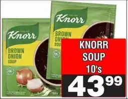 Advance Cash n Carry KNORR SOUP 10's offer