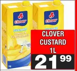 Advance Cash n Carry CLOVER CUSTARD 1L offer