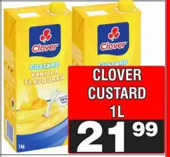 Advance Cash n Carry CLOVER CUSTARD 1L offer
