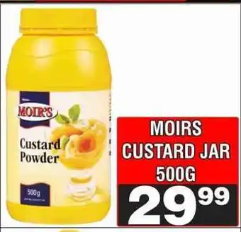 Advance Cash n Carry MOIRS CUSTARD JAR 500G offer