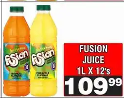 Advance Cash n Carry FUSION JUICE 1L X 12's offer