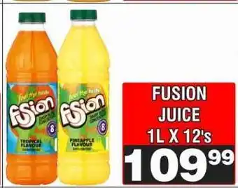 Advance Cash n Carry FUSION JUICE 1L X 12's offer