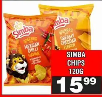 Advance Cash n Carry SIMBA CHIPS 120G offer
