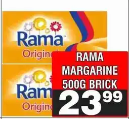 Advance Cash n Carry RAMA MARGARINE 500G BRICK offer
