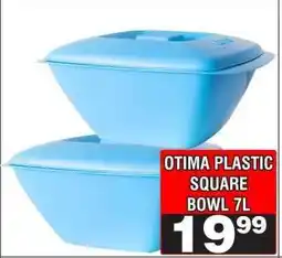 Advance Cash n Carry OTIMA PLASTIC SQUARE BOWL 7L offer