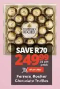 Checkers Ferrero Rocher Chocolate Truffles offer