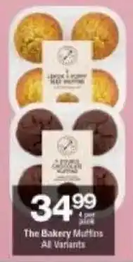 Checkers The Bakery Muffins All Variants offer