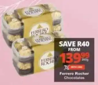 Checkers Ferrero Rocher Chocolates offer