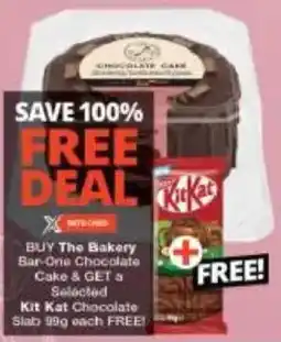 Checkers The Bakery Bar One Chocolate Cake offer