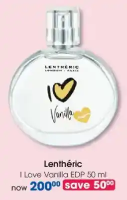 Clicks Lenthéric I Love Vanilla EDP offer