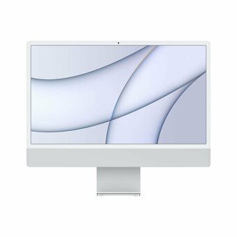 Incredible Connection Apple iMac 24-inch Retina 4.5K Display Apple M1 Chip 256GB Silver 4 Port offer