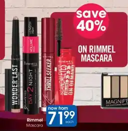 Clicks Rimmel Mascara offer