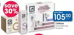 Clicks Celltone Facial Skincare Products offer