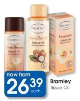 Clicks Bramley Tissue Oil offer