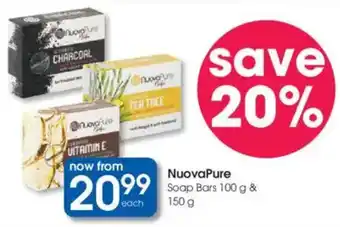 Clicks NuovaPure Soap Bars offer