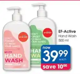 Clicks EF-Active Hand Wash offer