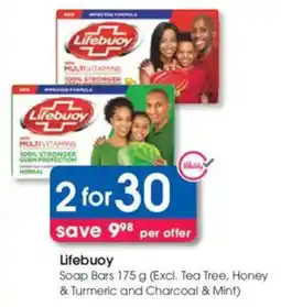 Clicks Lifebuoy Soap Bars offer