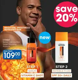Clicks L'Oréal Barber Club and Men Expert Grooming Products offer