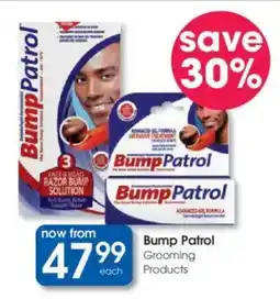 Clicks Bump Patrol Grooming Products offer