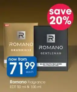 Clicks Romano Fragrance EDT offer