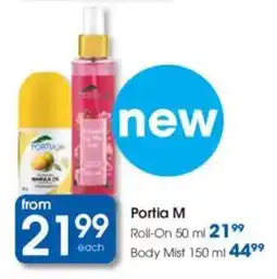 Clicks Portia M Roll-On offer