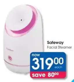 Clicks Safeway Facial Steamer offer