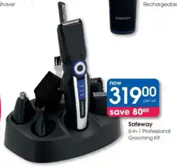 Clicks Safeway 6-in-1 Professional Grooming Kit offer