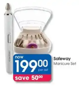 Clicks Safeway Manicure Set offer