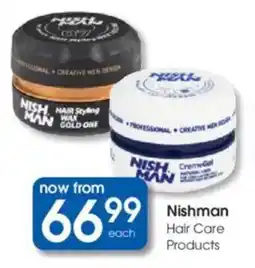 Clicks Nishman Hair Care Products offer