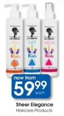 Clicks Sheer Elegance Haircare Products offer