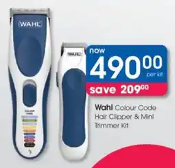 Clicks Wahl Colour Code Hair Clipper & Mini Trimmer Kit offer