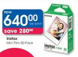Clicks Instax Mini Film offer