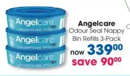 Clicks Angelcare Odour Seal Nappy Bin Refills offer