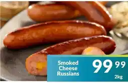 Super Save Smoked Cheese Russians offer