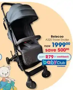 Clicks Belecoo A320 Travel Stroller offer