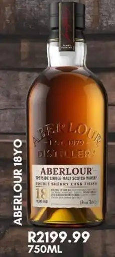 Prestons Aberlour 18yo offer