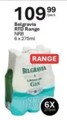 Liquor City Belgravia RTD Range NRB offer